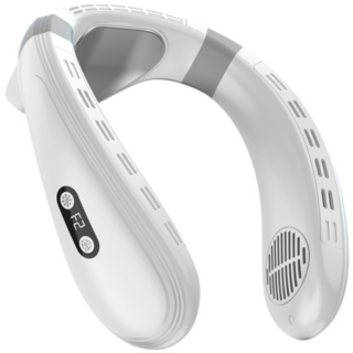 New 대형냉각패드 위니쿨 급속냉각 넥선풍기 BLDC 대용량5200mAh, W1026, 클래식화이트