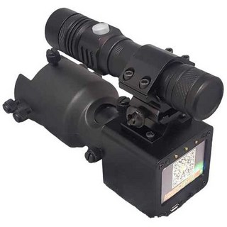 카메라 열화상 스코프 휴대용 고배율 디지털 야투경, 1개, 고정 초점 슬리브/44형(조준기 연결형)