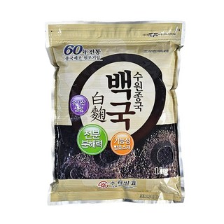 수원종국 백국균 / 쌀분말형(1kg) / 전통주 전통식초 제조 / 수원발효, 1개, 1kg
