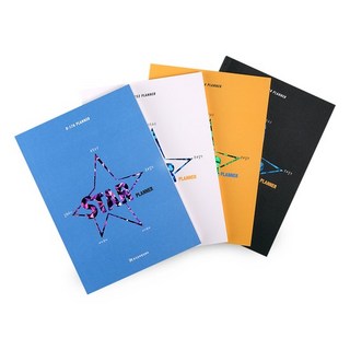 수능 스타 플래너 - 색상선택, D-352 화이트 599715, 색상, 1개