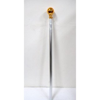 誠印印刷 伸縮鋁桿含圓球 班旗會旗專用 伸縮旗桿 圓球旗桿, 1個