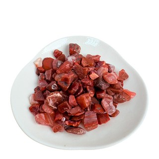 南紅瑪瑙碎石 100g/裝 原石 水晶石 消磁水晶 淨化水晶 天然碎石 能量 造景石 天然水晶 聚寶盆 魚缸造景 開運, 南紅瑪瑙