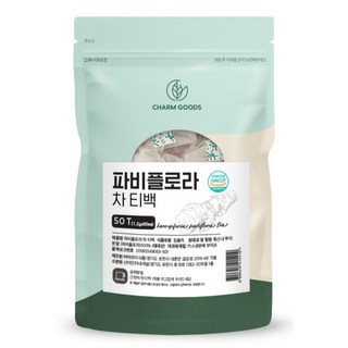 파비플로라 차 티백 태국 흑생강 뿌리 추출물 100% 파비블로라 파피플로라 블랙진저 끄라차이담 티, 1.2g, 1개, 50개입