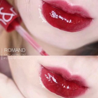 Romand 多色可選 (臺灣出貨), 【果汁脣釉】12CHERRYBOMB, 1個