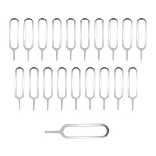 HANSUWI 유심칩 제거핀 20개입 해외여행 유심카드 교체, 20개