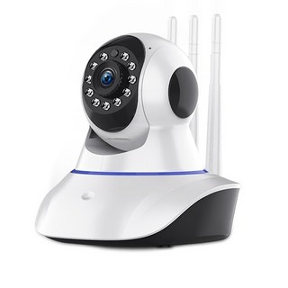 有看頭 可插網線 11燈360度遠端追蹤監視器，全方位監控，遠端追蹤，手機App控制, 1個, 11燈監視器 標配*無5米線