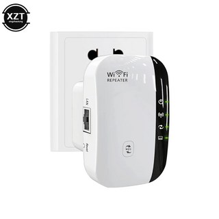 WPS 라우터 300Mbps 무선 와이파이 중계기 신호 부스터 네트워크 증폭기 앱 확장 제품, 07 UK-black, 1개