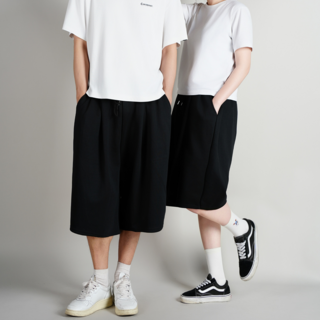 제이제이홈 버뮤다 팬츠 와이드 반바지