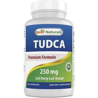 Best Naturals TUDCA牛磺熊去氧膽酸植物膠囊 250mg, 60顆, 1罐