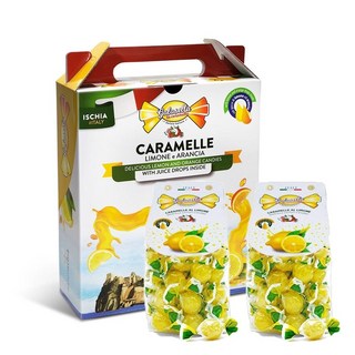 이태리 캔디 레몬200g X 2봉 선물상자, 400g, 1박스