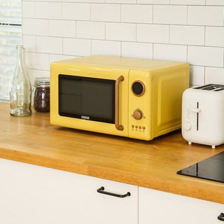 모즈스웨덴 20L 감성 디자인 전자렌지 MMO-700W 인테리어 원룸 미니 소형, 머스타드옐로우