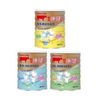 紅牛 康健奶粉 益生菌 順暢 DHA 葉黃素 雙效配方 初乳 免疫球蛋白 胡蘿蔔素 牛初乳 康健 藻油 幫助消化 高鈣, 1個, 小康健益生菌1.4kg,鐵罐