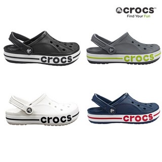 [백화점정품]크록스 남녀공용 바야밴드 클로그 블랙 슬리퍼 J25721