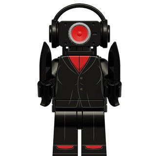 핸드브릭 팩토리 커스텀 미니브릭 피규어 스키비디 토일렛 호환 블록호환, 59. 피메일 에이전트