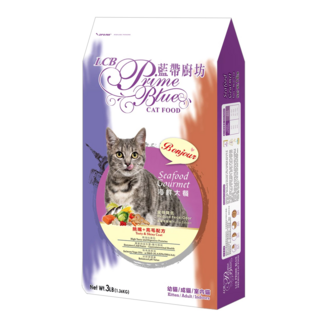 LCB 藍帶廚坊 乾糧, 挑嘴 + 亮毛, 1.36kg, 1袋