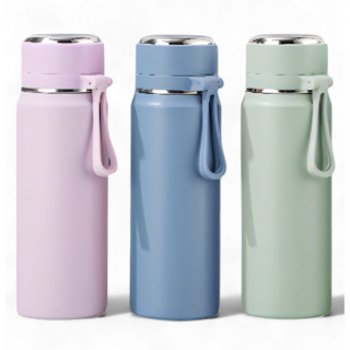 코코리브 텀블러 보냉 보온병, 1개, 500ml, 블루