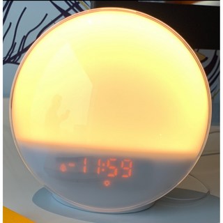 해뜨는 일출 알람 시계 미라클모닝 해오름 무소음 무드등 조명 알람시계 LED 태양