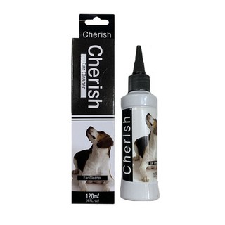 체리쉬 귀세정제 120ml_//이어크리너/귀청소/반려동물, 120ml, 1개