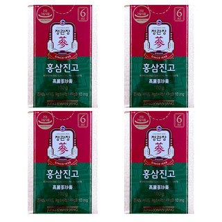 정관장 홍삼진고, 4개, 100g