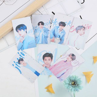 臺灣發貨-BTS防彈少年團 JIMIN JIN Paper雜誌 小卡 明信片 定製DIY, 1個, BTS防彈少年團 JIMIN JIN P