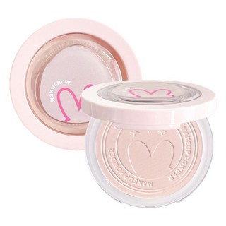 KAKASHOW 兔子氣墊粉餅 控油定妝持久遮瑕 乾溼兩用 去油散粉 (2026新品), Y02#自然色+Y04#元氣紫（送2,8.5g, 1個