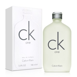 Calvin Klein cK 一中性淡香水 100ml/200ml, 1個, 環保裝 100ml 含噴頭