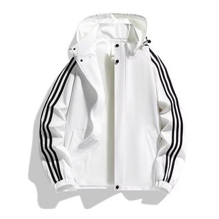 三槓外套 美式運動外套 秋冬薄外套 棒球服 夾克 寬鬆情侶裝 長袖外套 防風外套 百搭外套 團體服