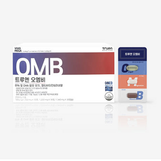 Truen 오엠비 알티지 오메가3 마그네슘 멀티비타민B 109.2g, 90정, 1개