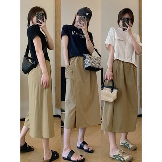 제이엠지아 바람솔솔 쿨 와이드 팬츠 A자 여성 치마바지