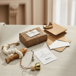 무이네 액막이 명태 집들이 개업 선물 편지지증정