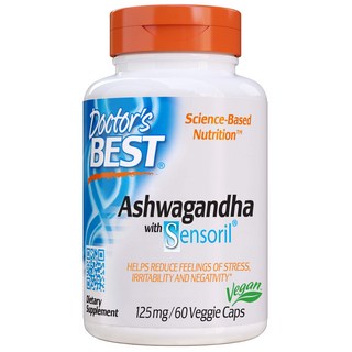 닥터스베스트 Doctor's Best Ashwagandha with Sensoril, 60 caps, 1개, 60정