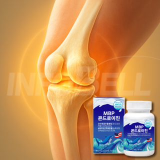 [TV홈쇼핑정품 인포벨]김기현 MBP 미국산 상어연골 콘드로이친 부모님 어르신 뼈 건강 보스웰리아, 60정, 6개