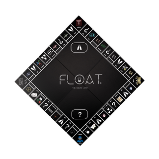 酒精大亨 The Drunk Land 成人派對桌遊 趣味聚會遊戲 炒熱氣氛, 黑色, 1個