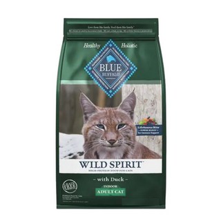 BLUE BUFFALO 藍摯 無穀配方 室內成貓飼料 離胺酸, 1.8kg, 1包, 鴨肉