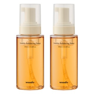 우디브 저자극 식물성 두피 토너 100ml 두피 가려움 붉은기 뾰루지 각질 개선 토닉, 2개