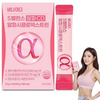 비나이다 S밸런스 알파CD 분말 식약청인증 다이어트 알파시클로덱스트린 난소화말성덱스트린, 1개, 49g