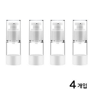 GF 휴대용 진공 스프레이 공병 로션 용기 2종, 4개, 로션형 30ml