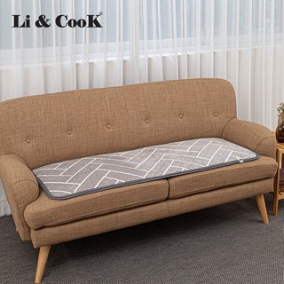 리앤쿡 온열방석쇼파용 탄소 전기매트 3단계 온도조절 전기방석 전자파차단 슈퍼싱글 더블, 슈퍼싱글(1인용) 50 X 140cm(+-5cm), 그레이