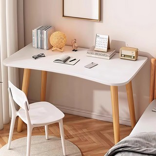 홈컴 책상 사무실 거실 1인용 다용도 데스크 테이블, 화이트