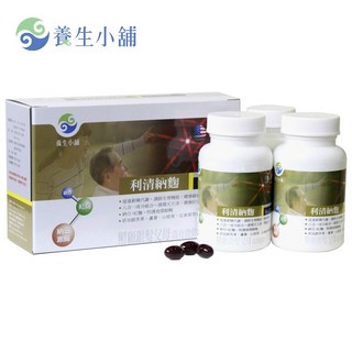 美國進口 養生小舖 利清納麴複方膠囊, 1盒, 90顆