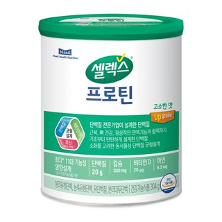 셀렉스 프로틴 고소한맛 304g 6캔, 6개