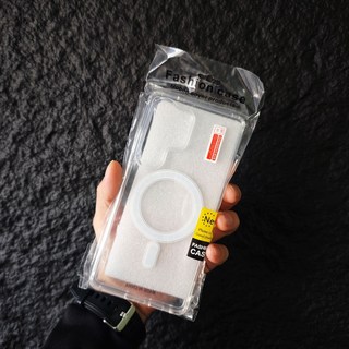 S26ULTRA跨境爆款適用三星S25 Ultra手機殼A56透明磁吸s24亞克力