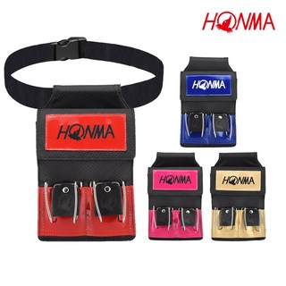 혼마 파크골프 파우치 허리 가방 PGO12202 선물 허리띠 포함, 핑크, 1개