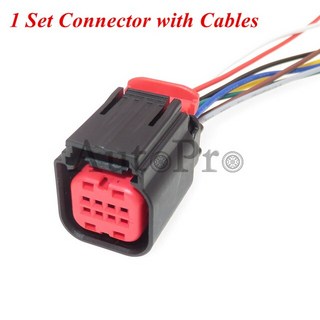 1Set 8 Hole Car Waterproof Connector 1411001-1 Automotive Air Flow Meter/Reversing for, 1개