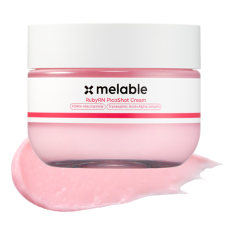 메라블 루비알엔 피코샷 크림 PDRN 기미 미백 케어, 1개, 55g