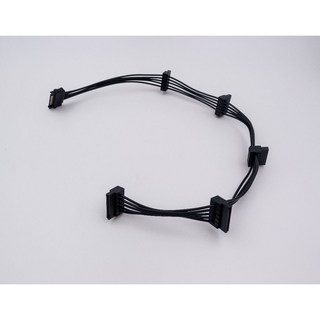SATA 硬碟電源線 1分5 SATA 電源擴展線, 1個, 穿刺型