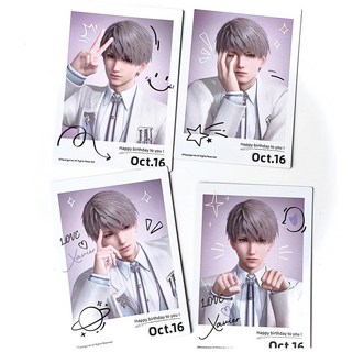 戀與深空 KFC 聯名徽章組合 沈星回 黎深 祁煜 秦徹, 1個, 星24生日拍立得組正品不包官暇