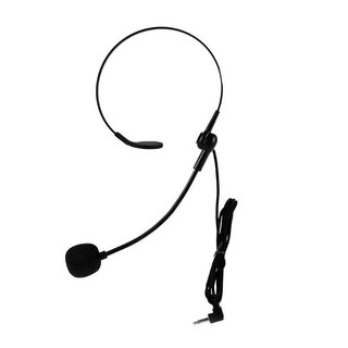 小蜜蜂麥克風：有線教學擴音器專用 降噪領夾頭戴式雙用, 掛頸式款, 掛頸式款