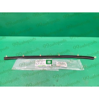 【汽車零件專家】豐田 WISH2.0 2004-2009年 右後左後 膠條 水條 車門防水橡皮 車門橡皮 防水橡皮 原廠, 1個, 左後下駕駛座後 67888-68010