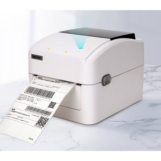 芯燁台灣總代理 XP420B 標籤機：超商出單、熱感應條碼列印，出貨神器, 1套, 霸氣黑+貼紙3捲-USB版